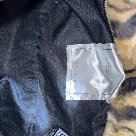 Faux Fur Tiger Print Handbag - Picture 4 of 5